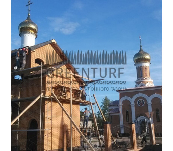 Озеленение храма св. Владимира - фото - 6